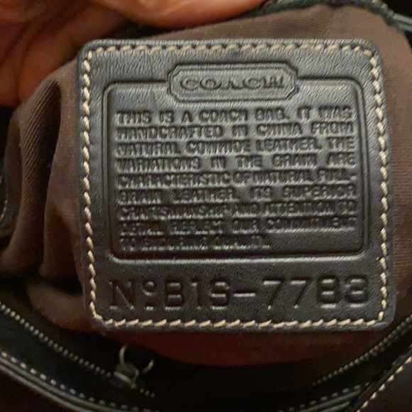 Vintage Coach Hobo Bag (N) - Picture 2 of 4
